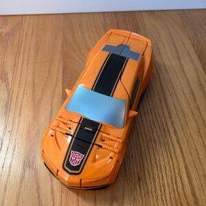 Bumblebee Transforming Orange Car Toy